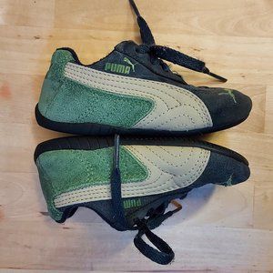 Puma Infant Light Flight Suede Sneakers